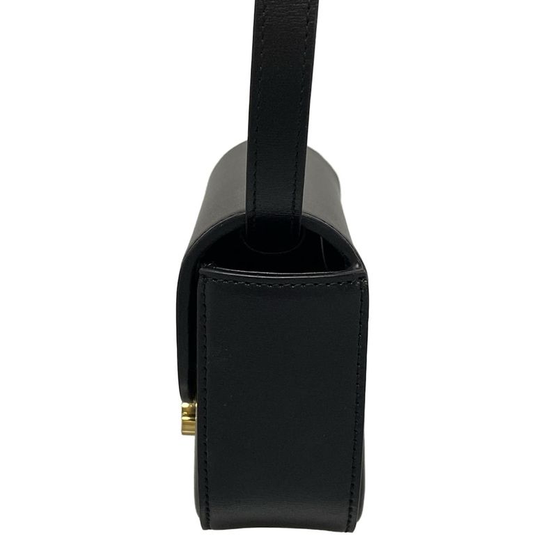 Celine Bag / Mini Claude Black Mini Bag Leather