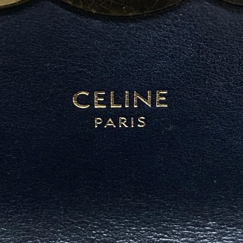 Celine Bag / Mini Claude Black Mini Bag Leather