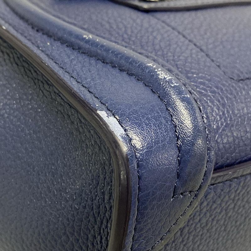 Celine Handbag Luggage Nano Shopper Navy