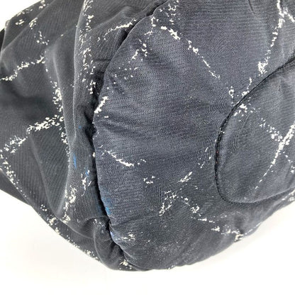 Chanel Shoulder Bag Pet Bag Nylon Black