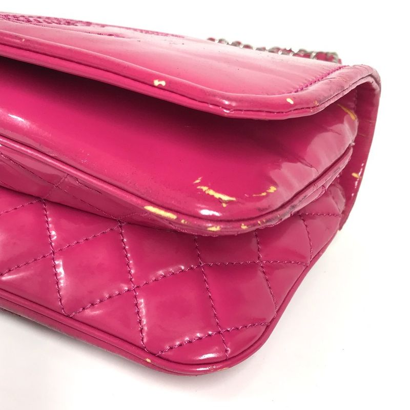 Chanel Shoulder Bag CC Coco A49863 Coated Canvas Pink