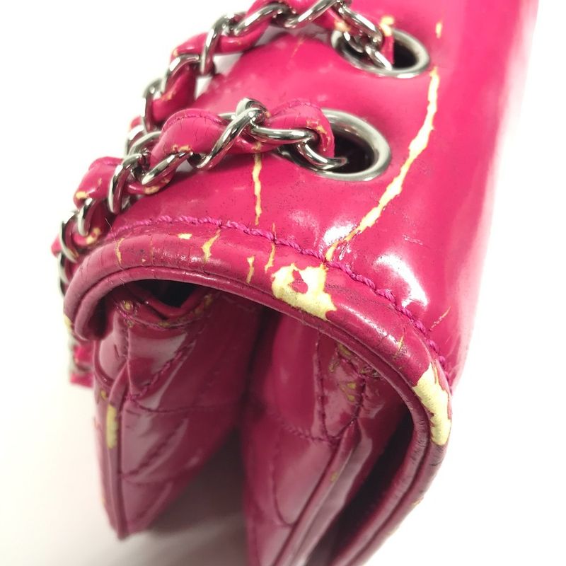 Chanel Shoulder Bag CC Coco A49863 Coated Canvas Pink