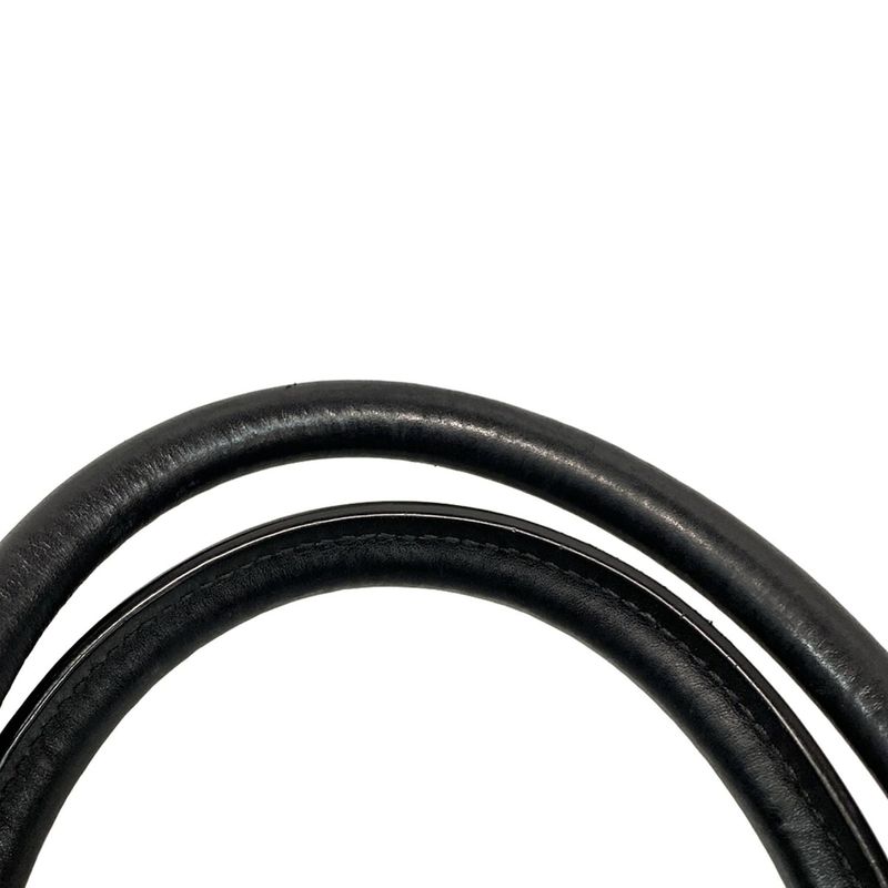 Celine Handbag Luggage Micro Shopper Gray X Khaki X Black