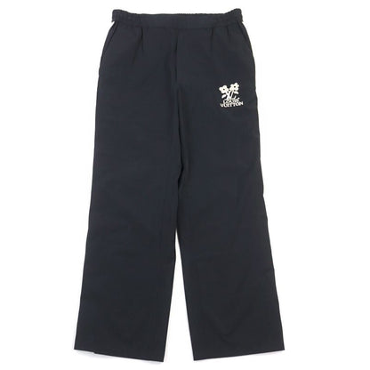 Louis Vuitton 2024 Hrp01w Embroidered Technical Track Pants With LV Logo