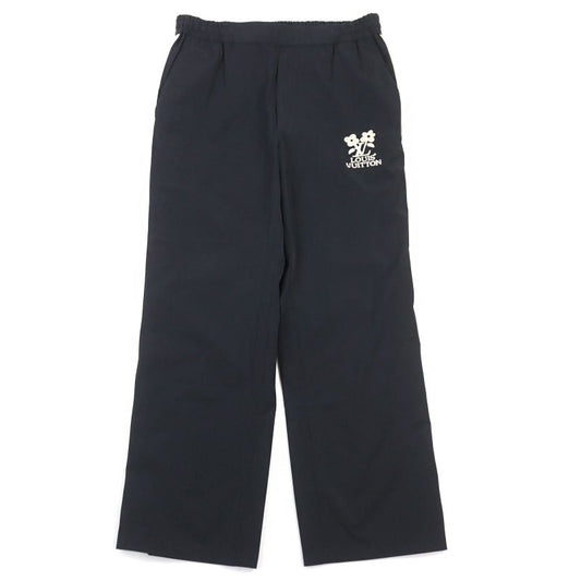 Louis Vuitton 2024 Hrp01w Embroidered Technical Track Pants With LV Logo