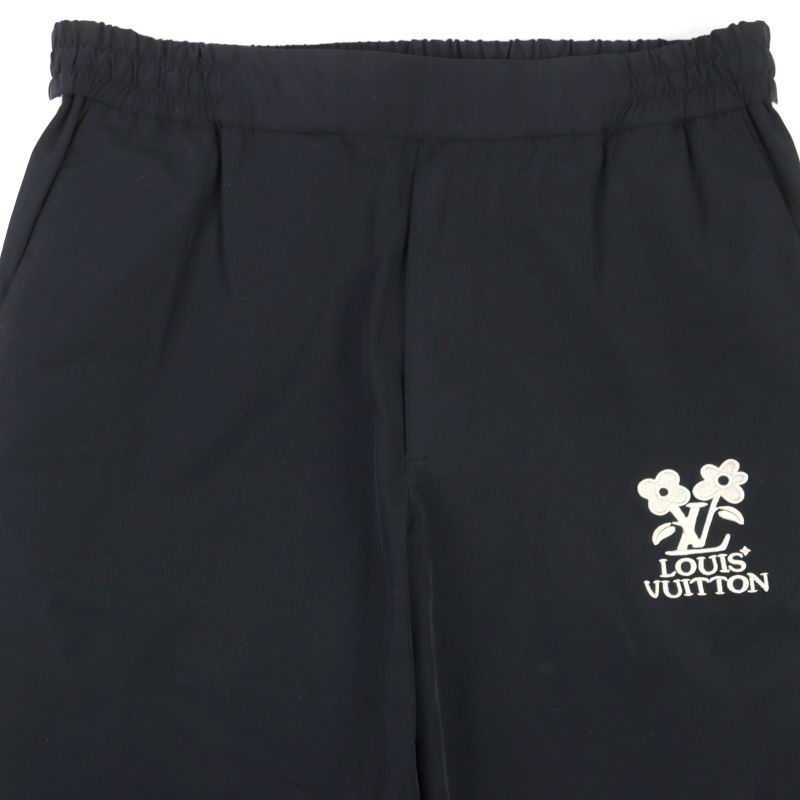 Louis Vuitton 2024 Hrp01w Embroidered Technical Track Pants With LV Logo