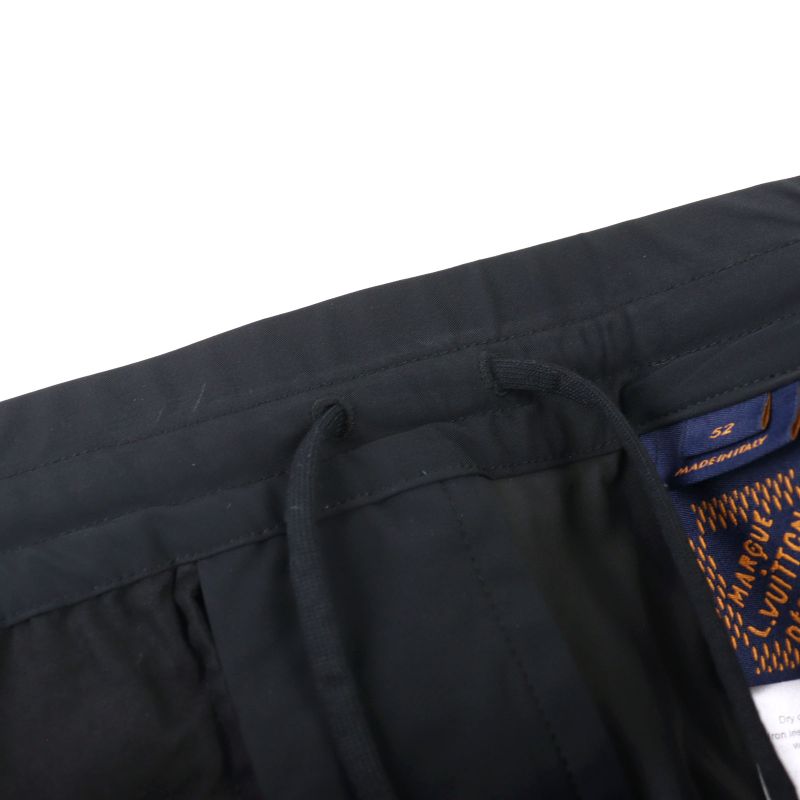 Louis Vuitton 2024 Hrp01w Embroidered Technical Track Pants With LV Logo