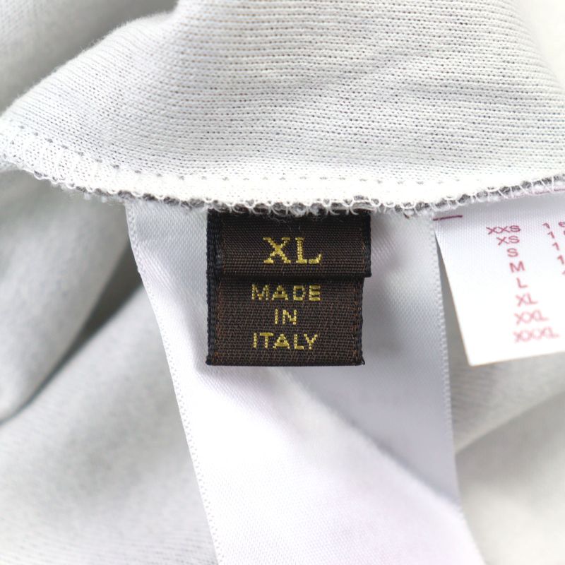 Louis Vuitton 13wjck Gaston V Crew Neck Long Sleeve T-shirt With Pocket Grayish