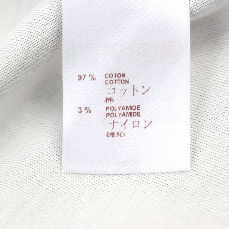 Louis Vuitton 13wjck Gaston V Crew Neck Long Sleeve T-shirt With Pocket Grayish