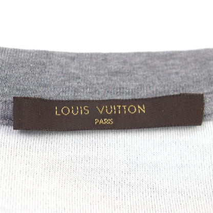 Louis Vuitton 13wjck Gaston V Crew Neck Long Sleeve T-shirt With Pocket Grayish