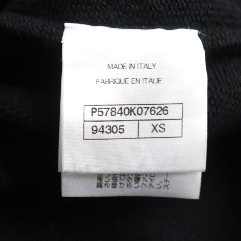 CHANEL P57840 100% Cotton Raglan Sleeve Crew Neck Sweatshirt Top With Coco Mark