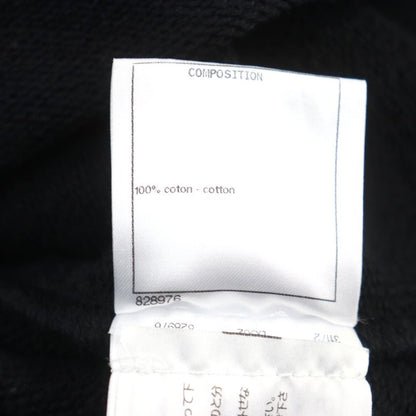 CHANEL P57840 100% Cotton Raglan Sleeve Crew Neck Sweatshirt Top With Coco Mark