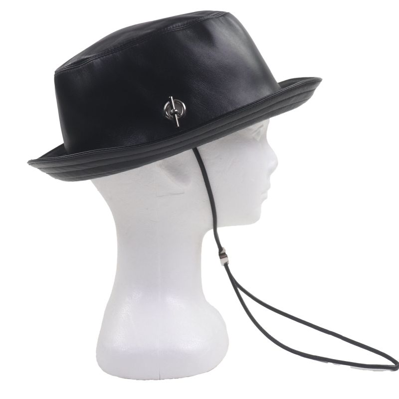 Hermes Sheepskin Lambleather Lined With 100% Cashmere Silver Hardware Grenand