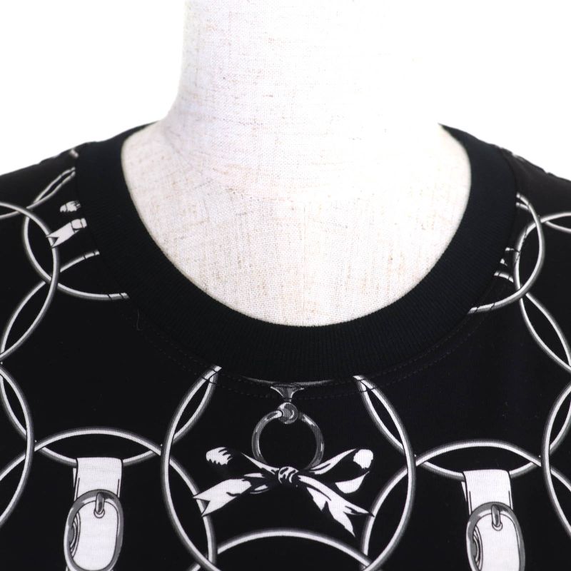 Hermes 2h4508db La Promenade Du Matin Morning Walk 100% Cotton Short Sleeve