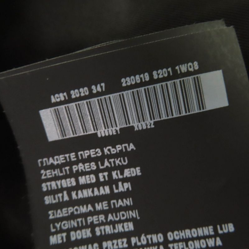 Prada 230619 Re-nylon Triangle Logo Plate Short Sleeve Shirt Dress Black 40