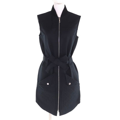 Hermes 25SS 5e0552dq 100% Cotton Serie Button Ekestrudiere Zip Up Sleeveless