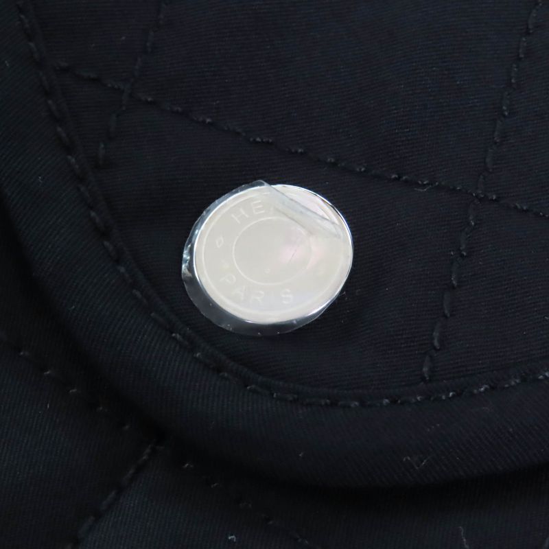 Hermes 25SS 5e0552dq 100% Cotton Serie Button Ekestrudiere Zip Up Sleeveless