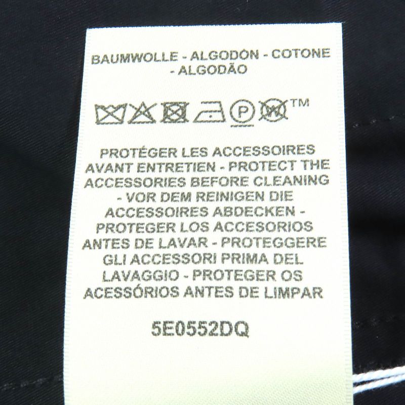 Hermes 25SS 5e0552dq 100% Cotton Serie Button Ekestrudiere Zip Up Sleeveless