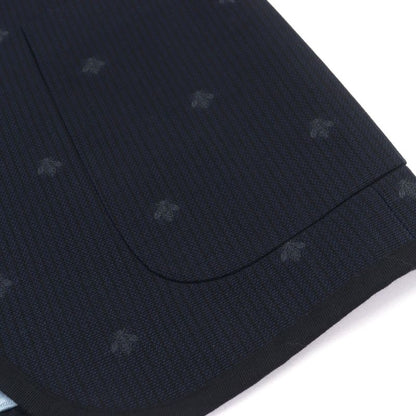 Gucci 521888 BEE Embroidered All-over Pattern Logo Button Piping Single