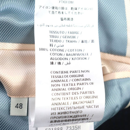 Gucci 521888 BEE Embroidered All-over Pattern Logo Button Piping Single