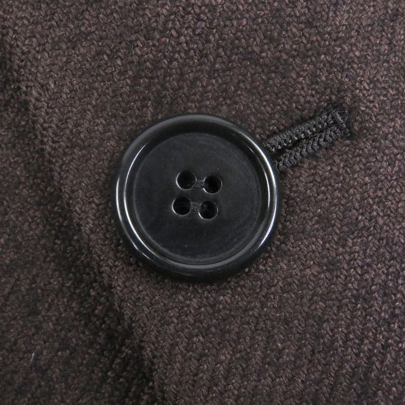 Christian DIOR Cashmere Silk Single Tweed Jacket Tailored Jacket Brown 54 Made