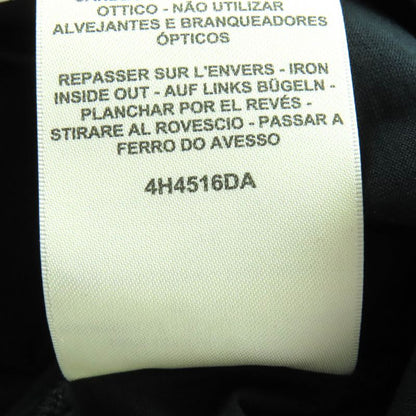 Hermes 24AW 4h4516da Cartouche 100% Cotton Crew Neck Short Sleeve Dress Black