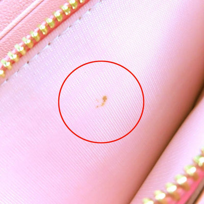 Bvlgari 288178 Circle Logo Hardware Clip Flap Leather Long Wallet Long Wallet