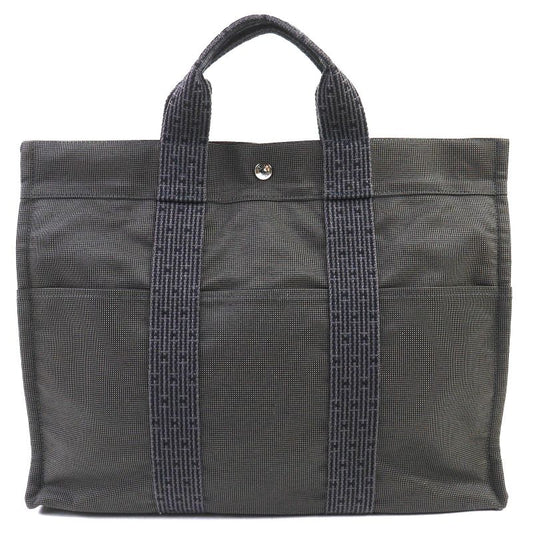 Hermes Yale Line GM With Key And Cadena Serie Button Canvas Large Shape Tote