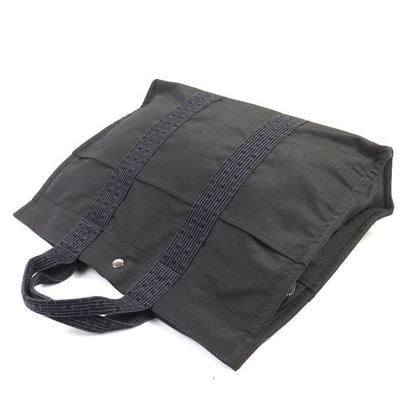 Hermes Yale Line GM With Key And Cadena Serie Button Canvas Large Shape Tote