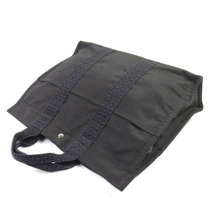 Hermes Yale Line GM With Key And Cadena Serie Button Canvas Large Shape Tote