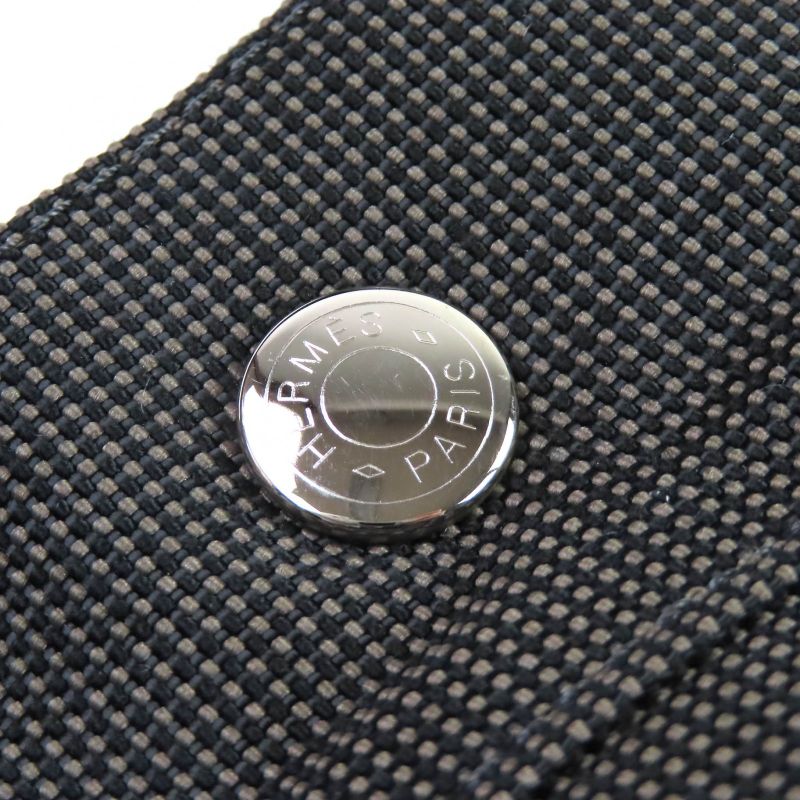 Hermes Yale Line GM With Key And Cadena Serie Button Canvas Large Shape Tote