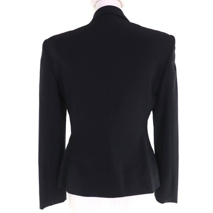 Gucci Tom Ford Period GG Pattern Lining Logo Buttons Wool Single Tailored