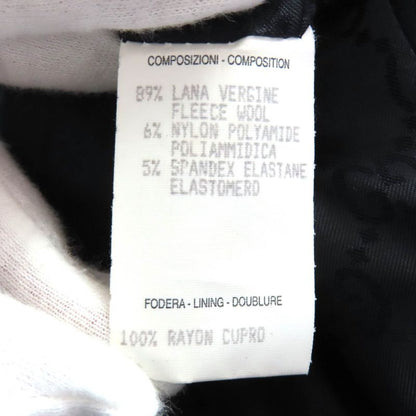 Gucci Tom Ford Period GG Pattern Lining Logo Buttons Wool Single Tailored