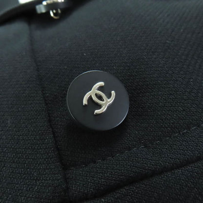 CHANEL Boutique CHANEL Boutique Vintage 96P P06431 Wool Silk Coco Mark Button