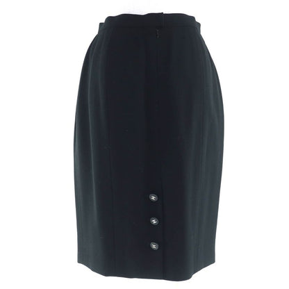 CHANEL Boutique CHANEL Boutique Vintage 96P P06431 Wool Silk Coco Mark Button