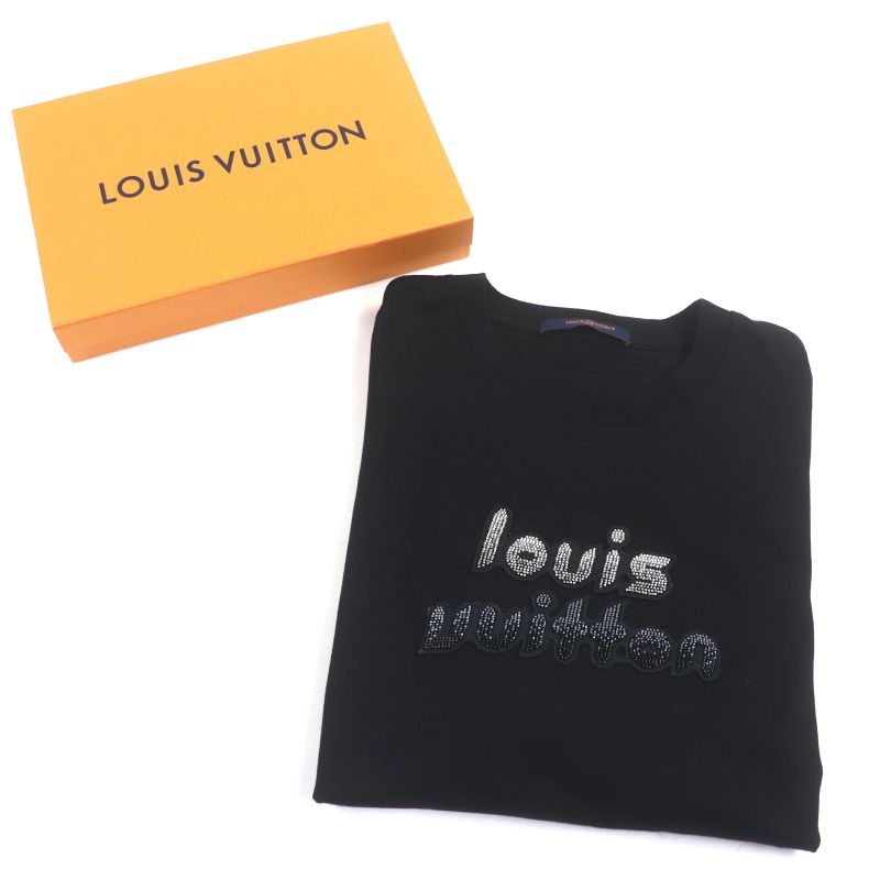  Louis Vuitton 23AW 100% Cotton Embroidered Tobins Crew Neck Short Sleeve