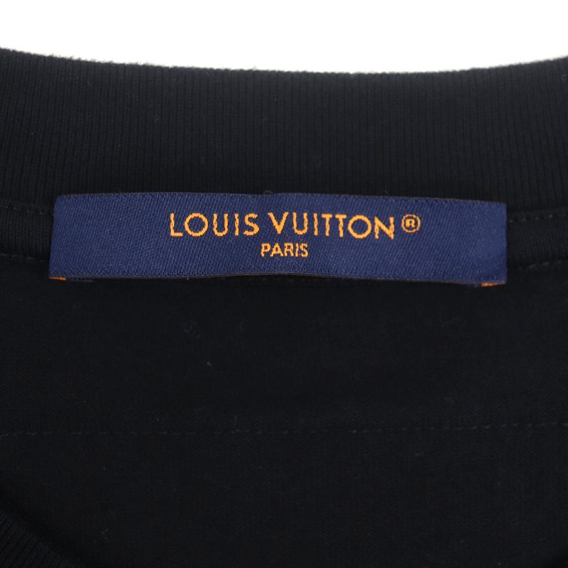  Louis Vuitton 23AW 100% Cotton Embroidered Tobins Crew Neck Short Sleeve