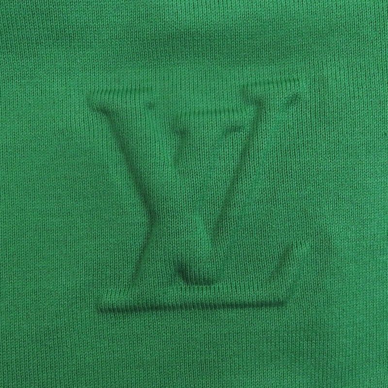 Louis Vuitton 100% Cotton Inside Out LV Debossed Embossed Logo Short Sleeve