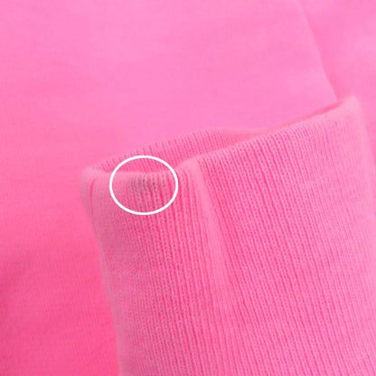 Balenciaga 578135 Campaign Logo Print Pullover Sweatshirt Hoodie Neon Pink XS