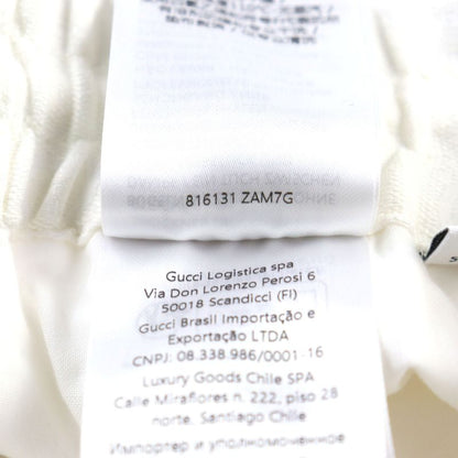 Gucci 816131 Linen-blend GG Canvas Shorts 2024 Current Model GG Logo Allover