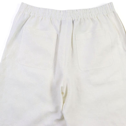 Gucci 816131 Linen-blend GG Canvas Shorts 2024 Current Model GG Logo Allover