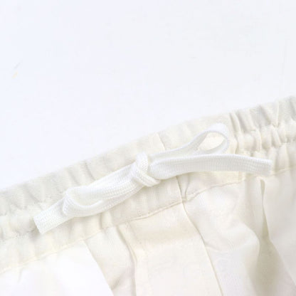 Gucci 816131 Linen-blend GG Canvas Shorts 2024 Current Model GG Logo Allover