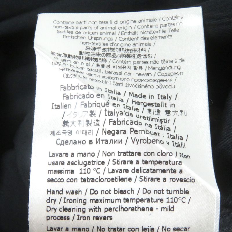 Fendi 2021 Fs0585 100% Cotton Logo Gold Plate Long Sleeve Long Sleeve Shirt