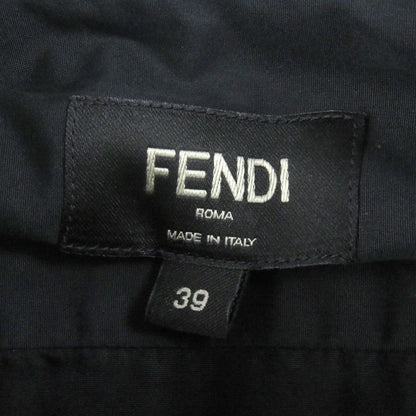 Fendi 2021 Fs0585 100% Cotton Logo Gold Plate Long Sleeve Long Sleeve Shirt