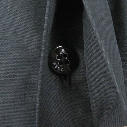 Fendi 2021 Fs0585 100% Cotton Logo Gold Plate Long Sleeve Long Sleeve Shirt