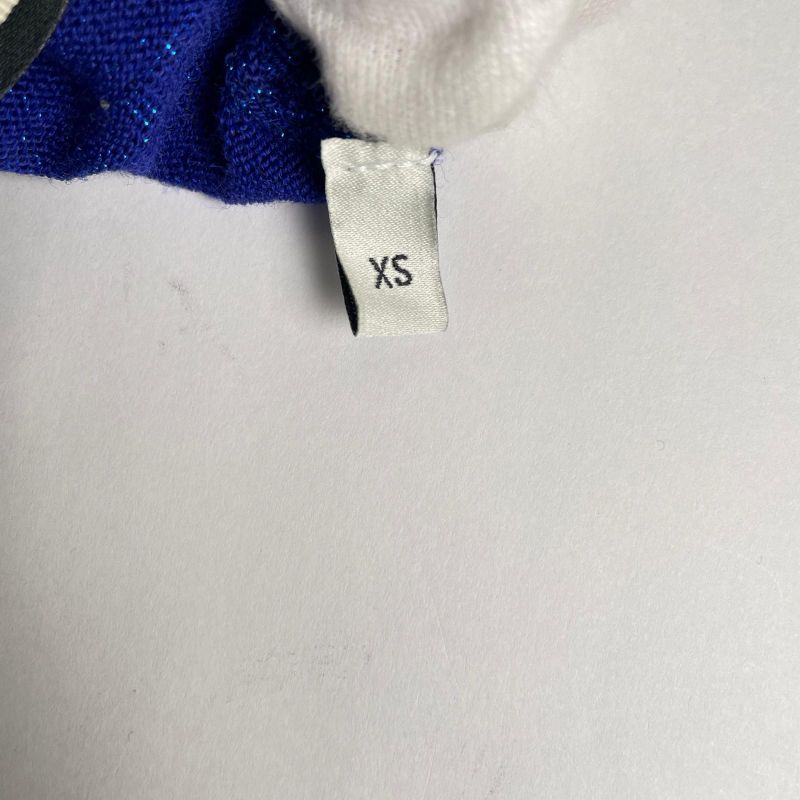 Gucci 579764 Interlocking G Webline Lame Sweatpants Blue XS Made In Italy