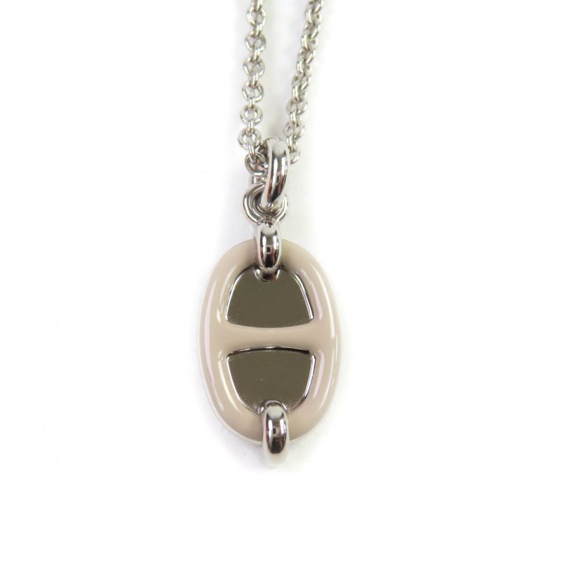 Hermes Pendant Mini Mayon PM Marron Glace Purchased Feb 2025 Chaîne D'ancre