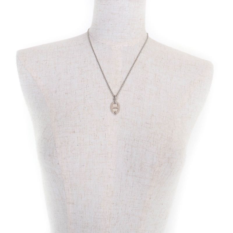 Hermes Pendant Mini Mayon PM Marron Glace Purchased Feb 2025 Chaîne D'ancre