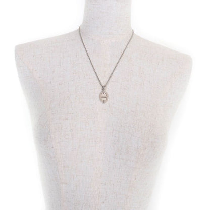 Hermes Pendant Mini Mayon PM Marron Glace Purchased Feb 2025 Chaîne D'ancre