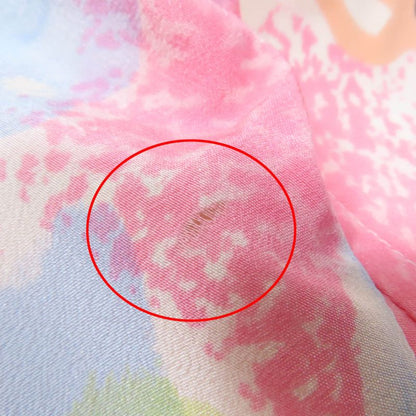 CHANEL Vintage 97P P07755w03016 Cotton Wool Coco Mark Pattern Short Sleeve